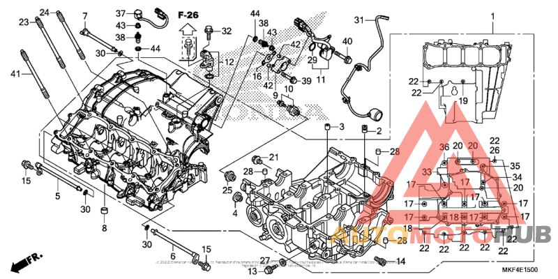 Картер двигателя
