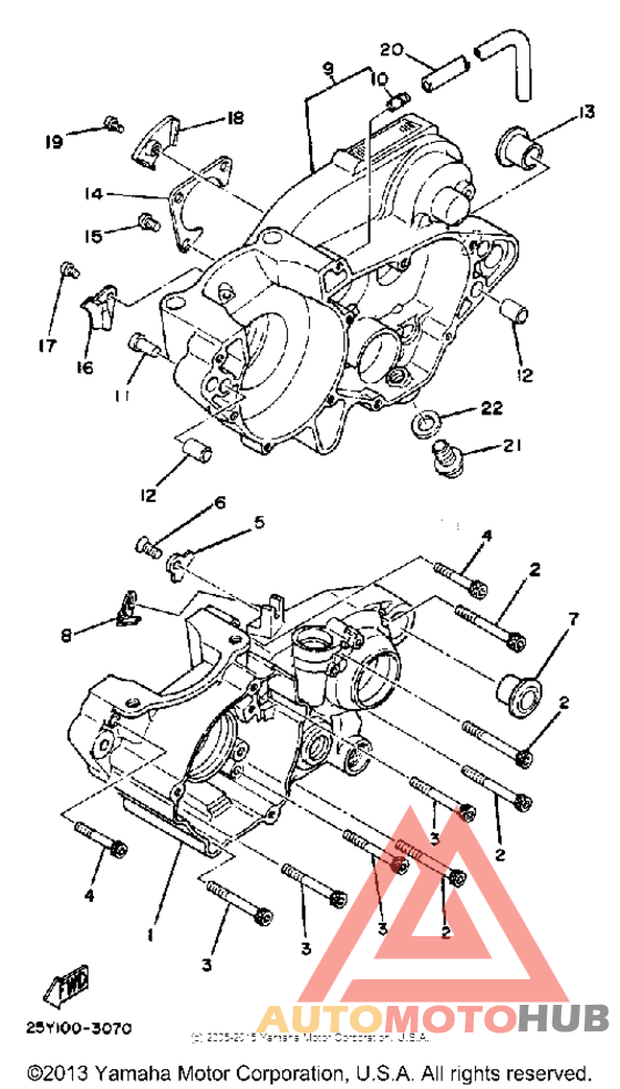 Картер двигателя