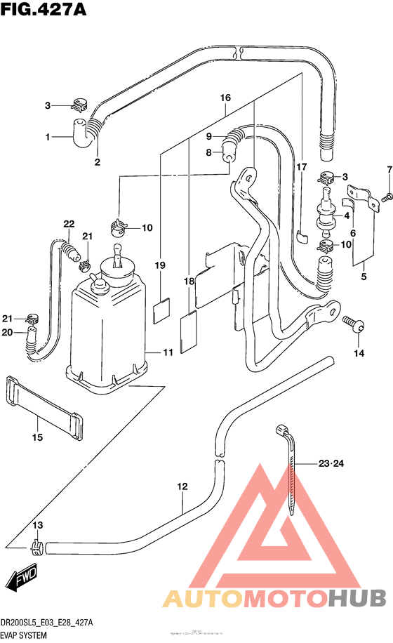 Evap System (Dr200Sel3 E33)