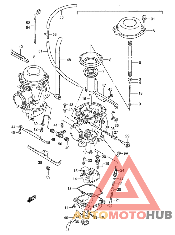 Carburetor assy