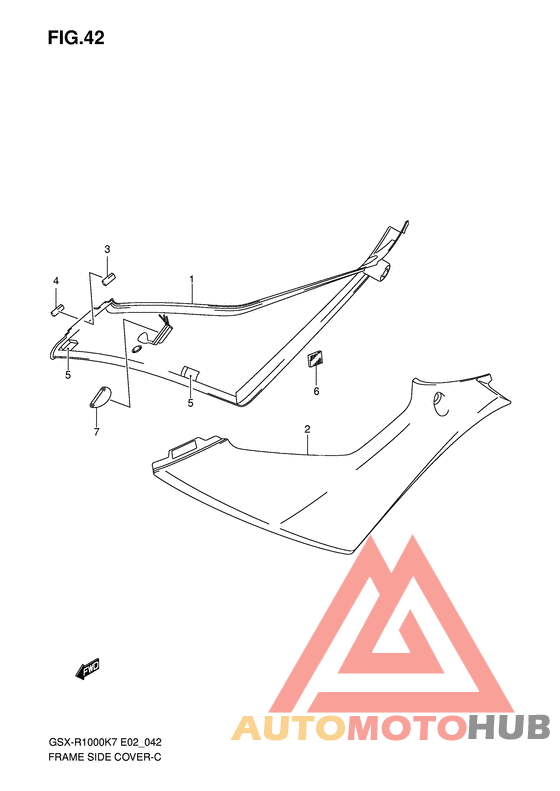 Frame side cover