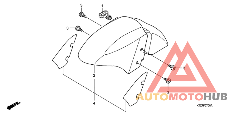 Переднее крыло