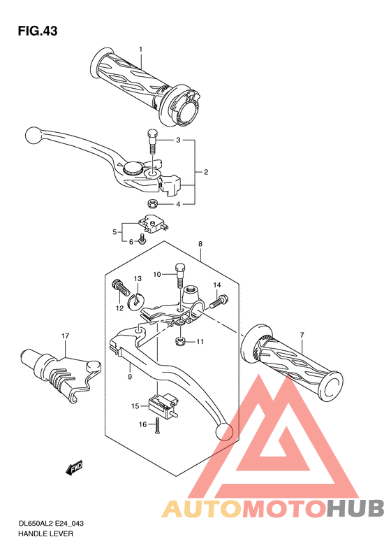 Рулевой рычаг
