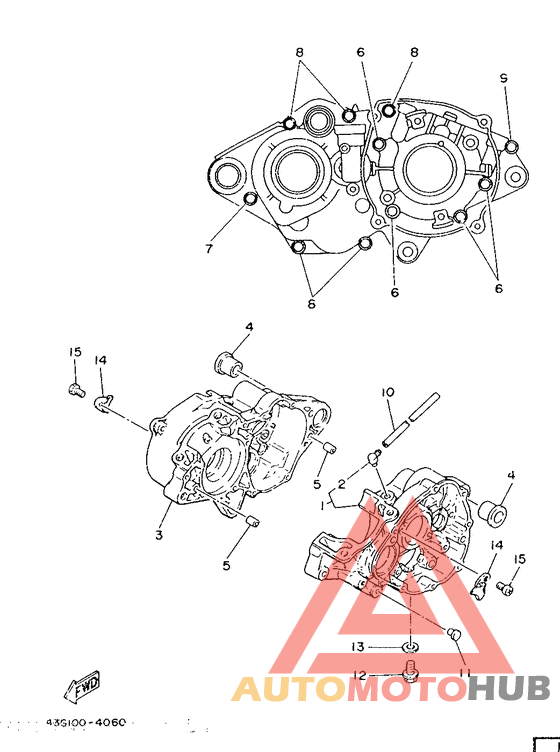 Картер двигателя