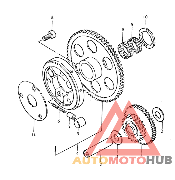Муфта стартера