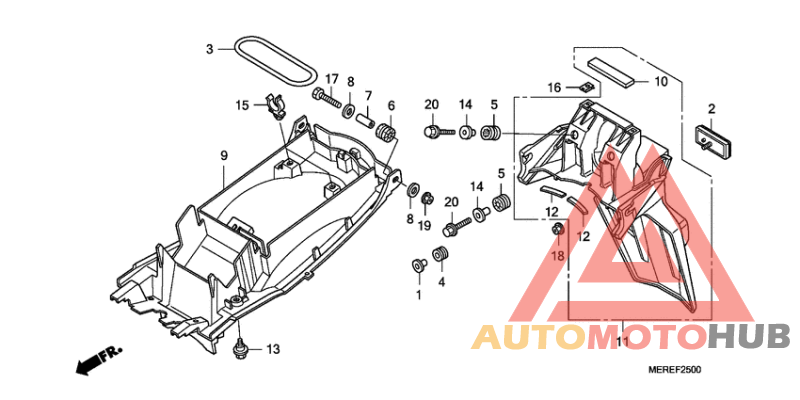 Заднее крыло