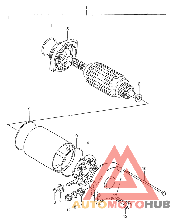Стартерный мотор