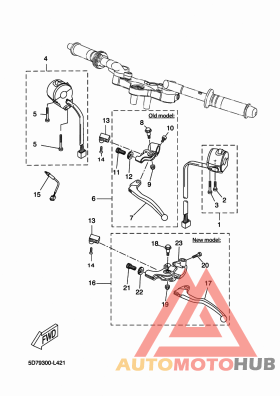 Handle switch & lever