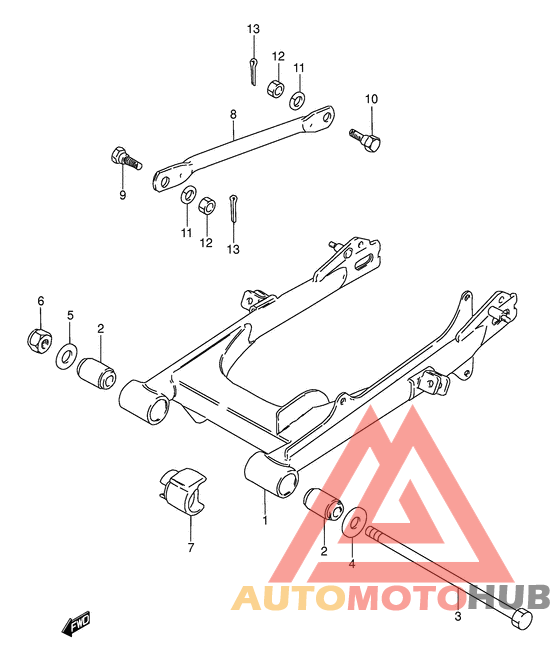 Маятник задний