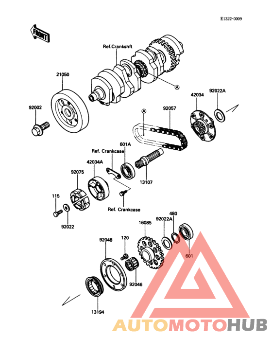 Secondary shaft