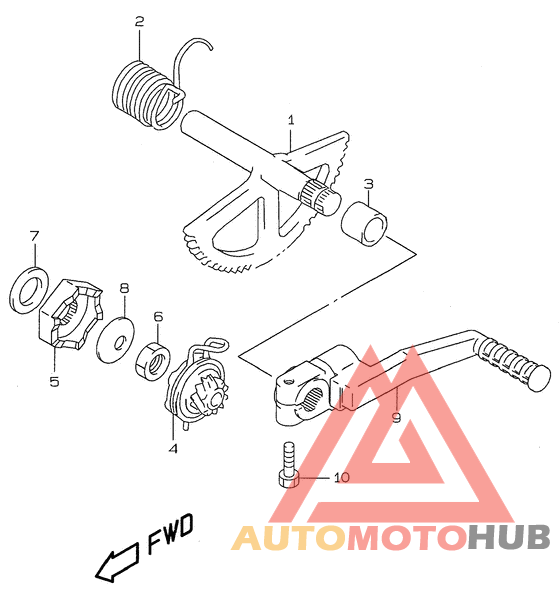 Ножной стартер
