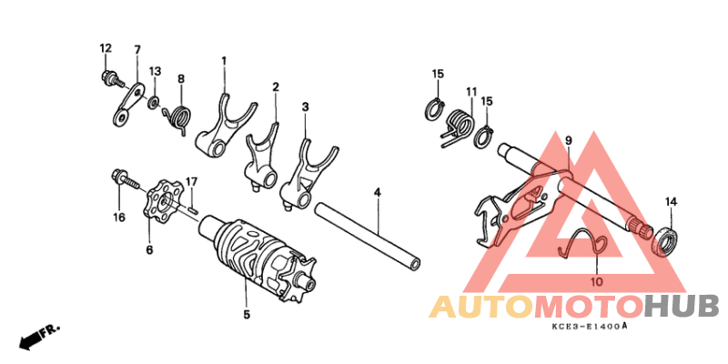 Барабан переключения передач