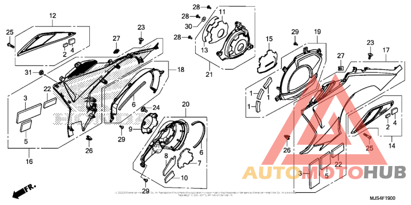 Engine Cover + Side Panel