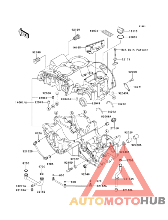 Картер двигателя