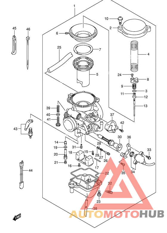 Carburetor assy