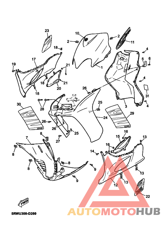 Щиток облицовочный