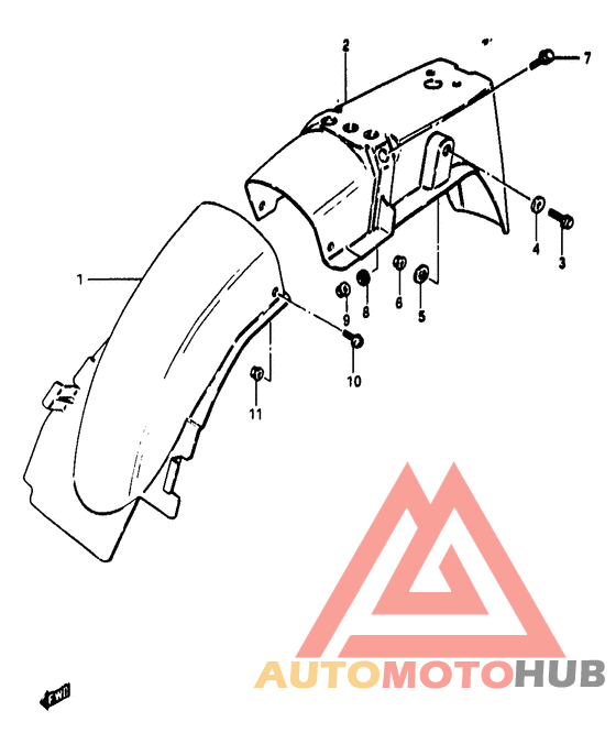 Заднее крыло