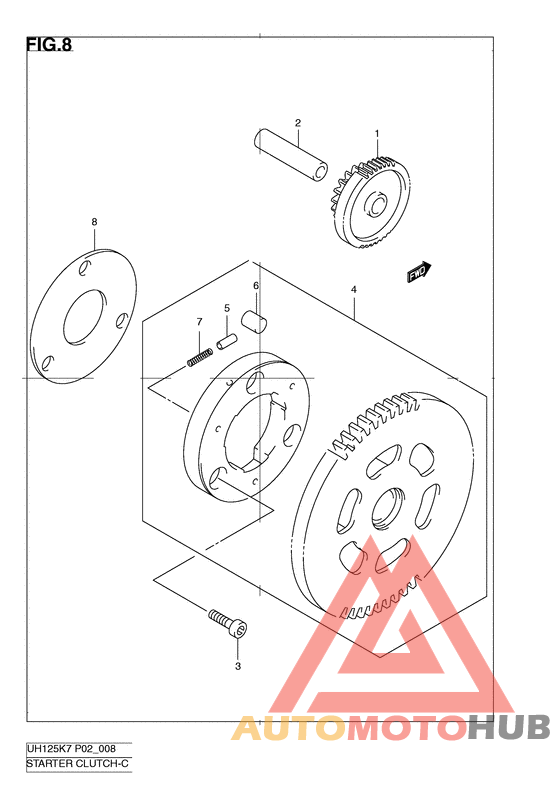Муфта стартера