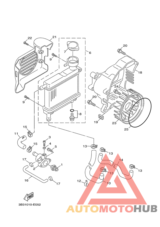 Radiator & hose