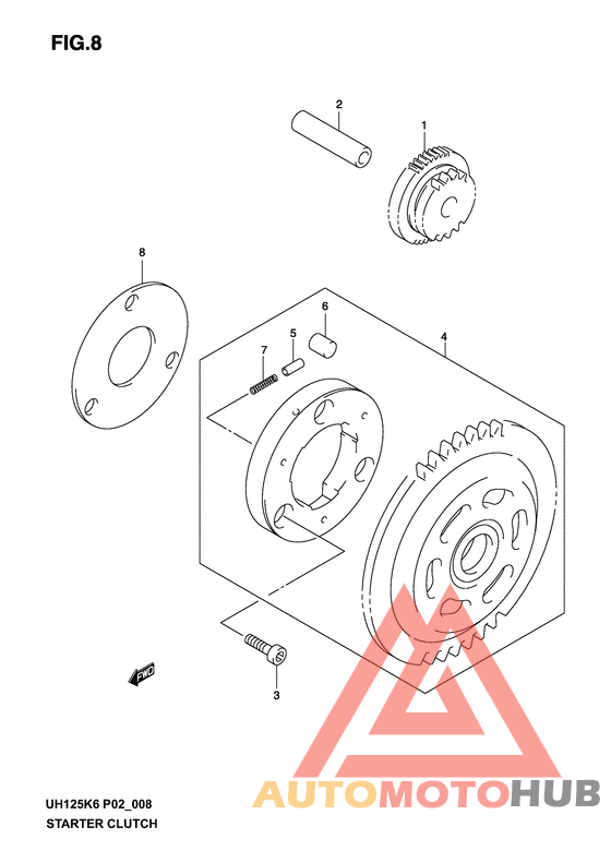 Муфта стартера