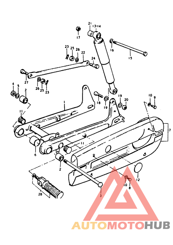 Маятник задний