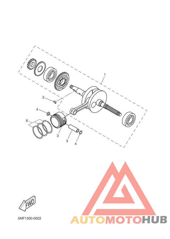Crankshaft & piston