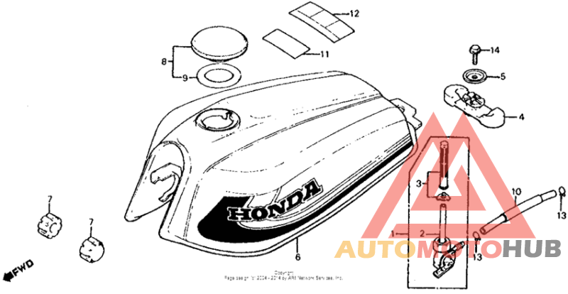 Fuel tank 79-80