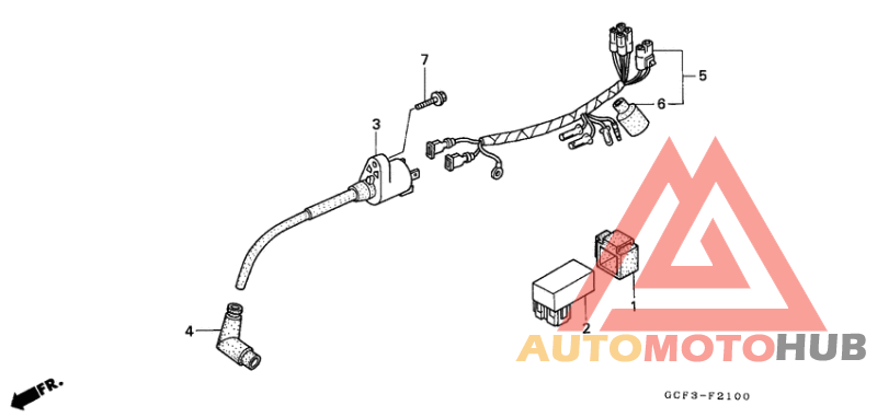 Wire harness/ ignition coil