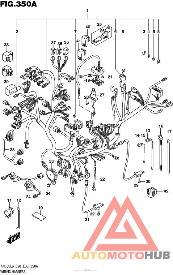 Wiring Harness (An650L6 E33)