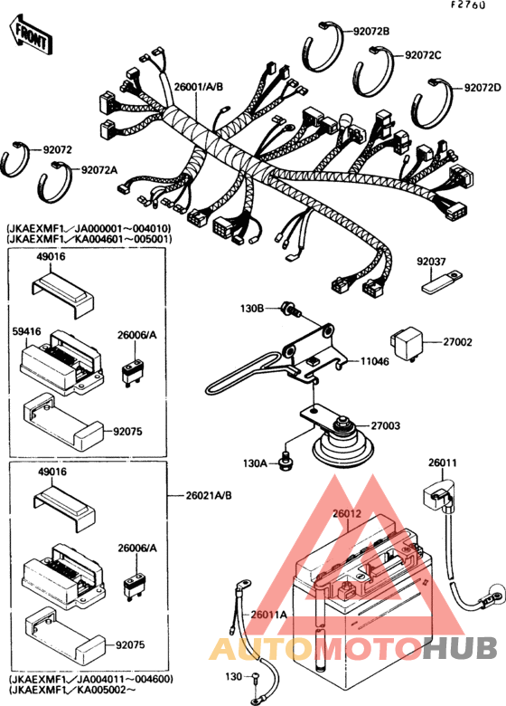 Chassis electrical equipment(1/2)