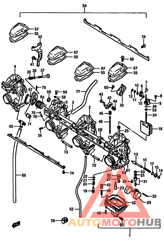 Carburetor assy