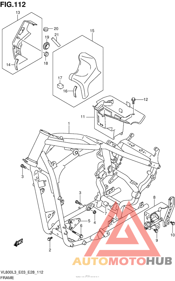 Frame (Vl800Cl3 E33)