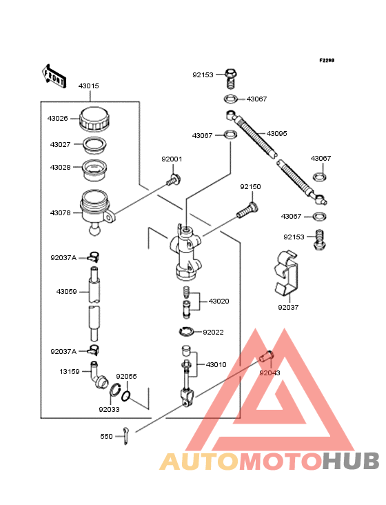 Задний торм цилиндр