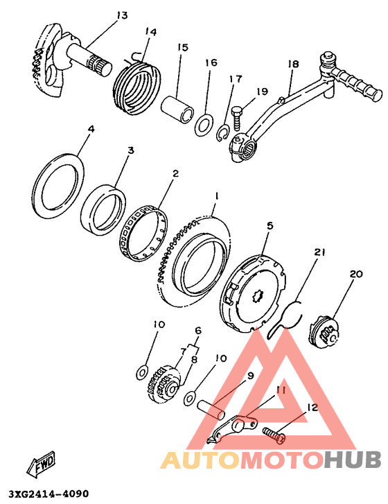 Муфта стартера