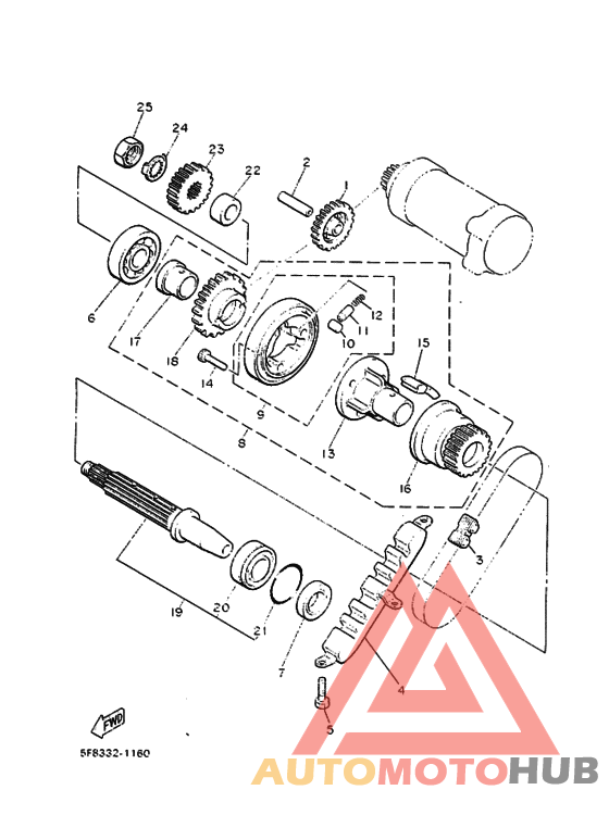 Муфта стартера