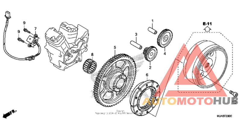 Муфта стартера