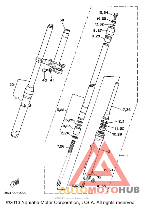 Передняя вилка