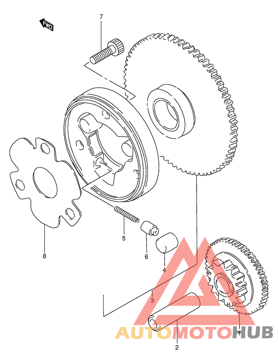 Муфта стартера