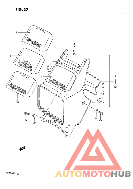 Фара головного света