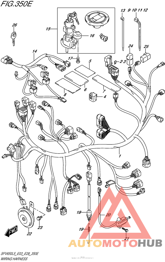 Wiring Harness (Sfv650Al5 E33)