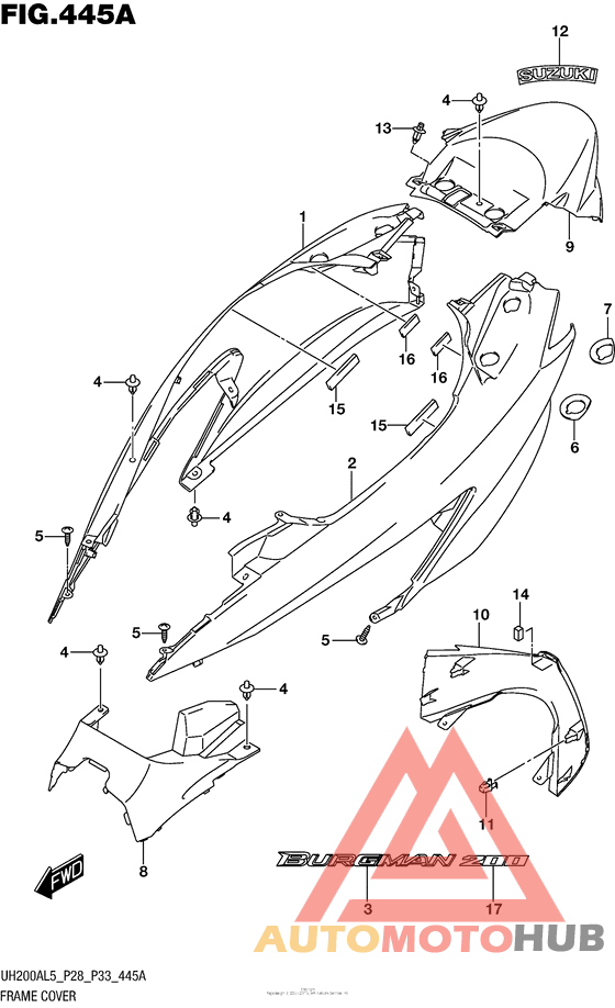 Обтекатель рамы