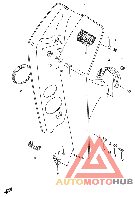 Щиток облицовочный