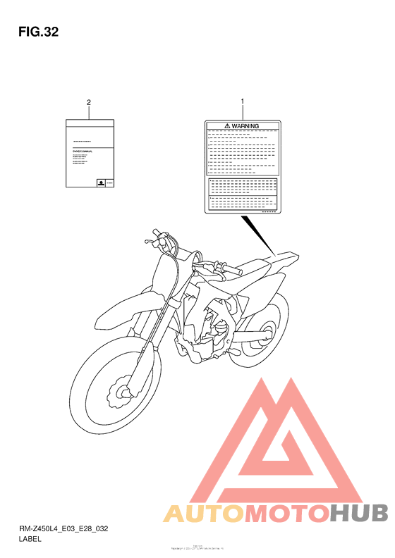 Label (Rm-Z450L4 E03)
