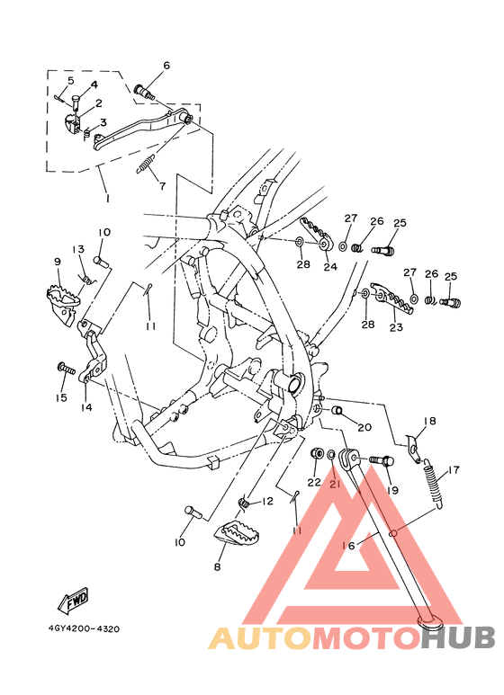 Support. repose-pied