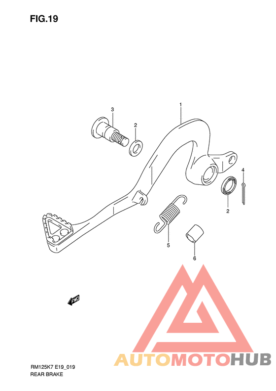 Передний суппорт