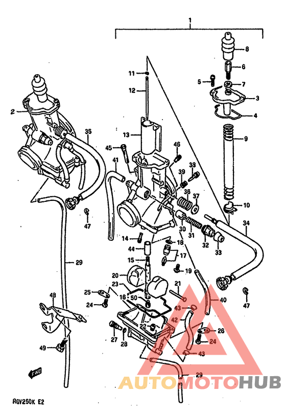 Carburetor assy