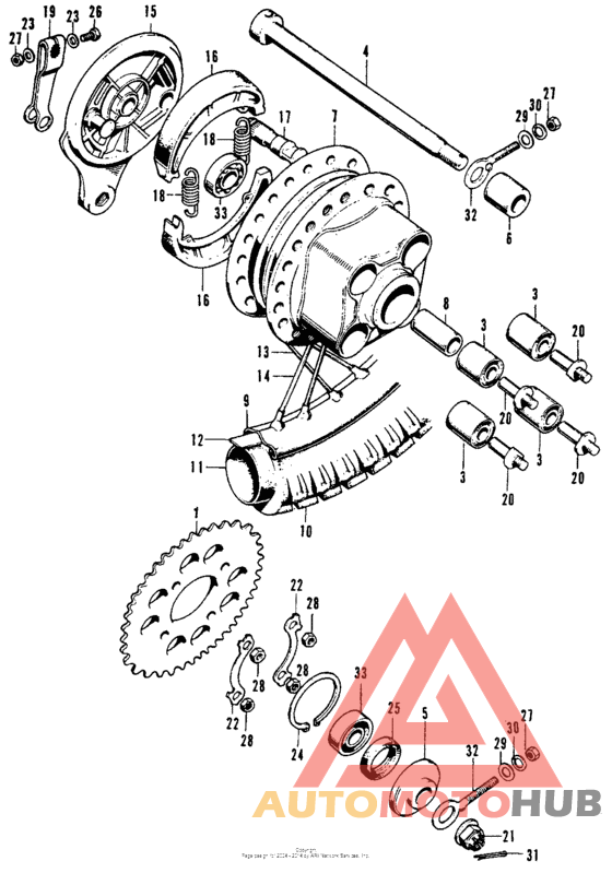 Переднее колесо