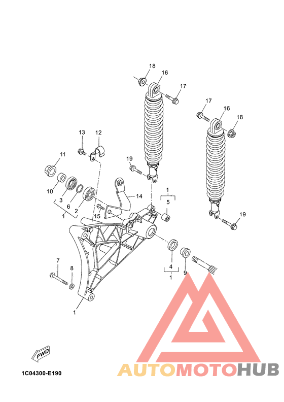 Rear arm & suspension
