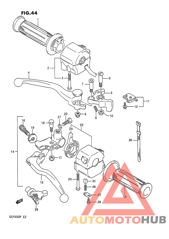 Рулевой переключатель