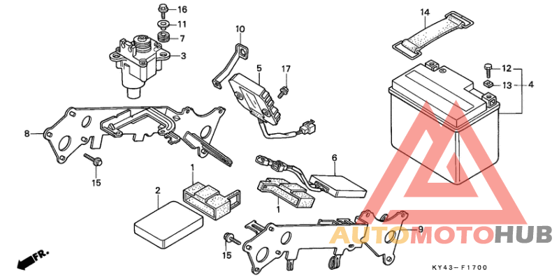 Battery/ servo motor
